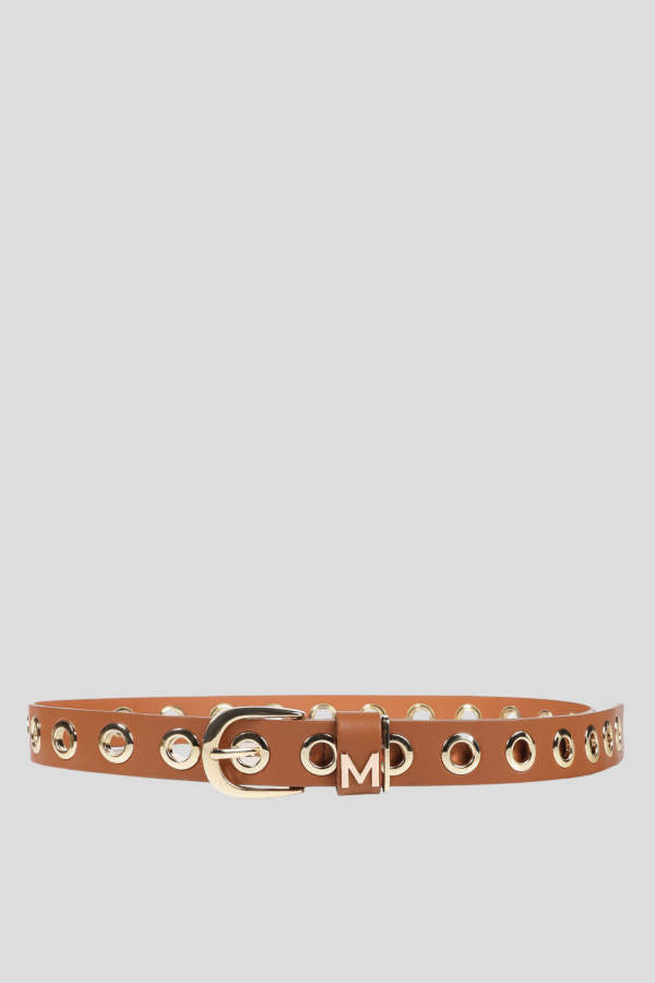 Belt with eyelets