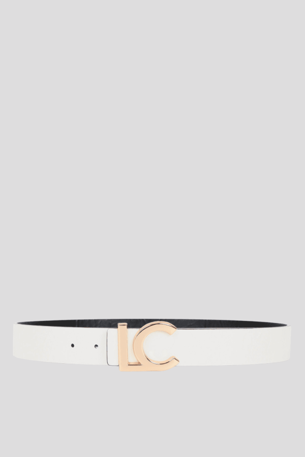 Reversible belt with LC buckle