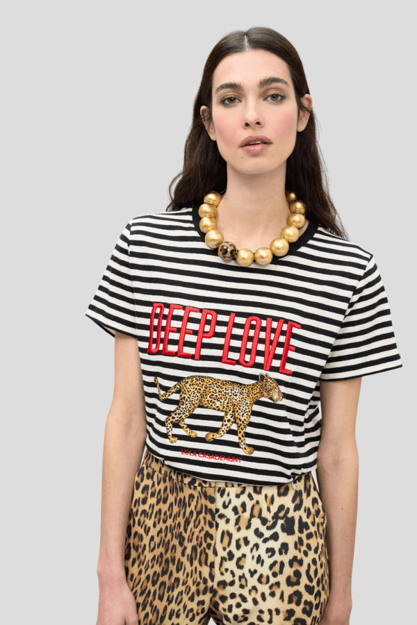 Camiseta rayas Deep Love