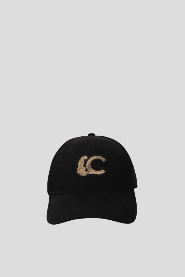 Cap with Leopard Detail